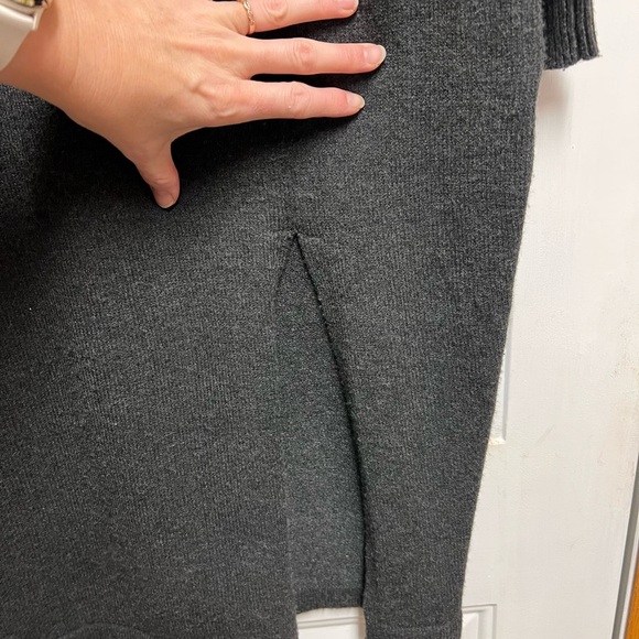 The Normal Brand Charcoal Long Sleeve Dress - Picture 7 of 7